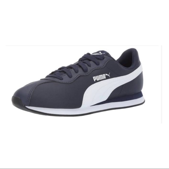Puma Other - 💎Kids Blue and White Pumas size 2. New shoes